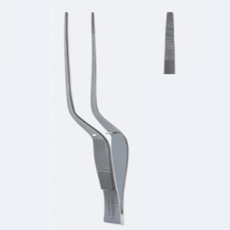 Пінцети, хірургічні, "Taylor", дисекційні, делікатні, зі скребком, байонетні, прямі, кінчик 1,6 мм, загальна довжина 175 мм, 7"